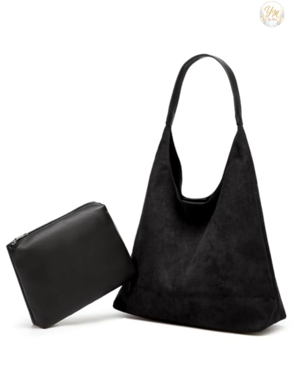 Suede Shoulder Bag Large Tote Retro Purse Top Handle Satchel Casual Work